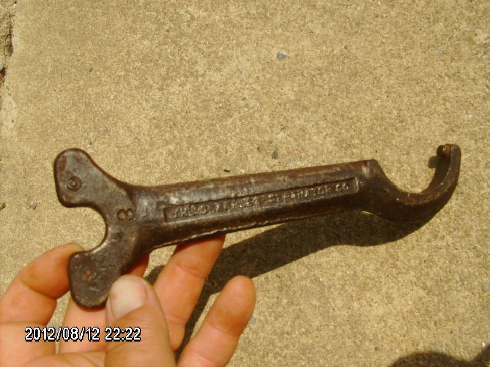 antique SHARPLES SEPARATOR CO #3 spanner wrench Cream Separator