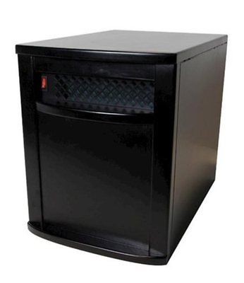   1500 Watt Infrared Quartz Heater 1000 Sq FT. Space Heater   Black