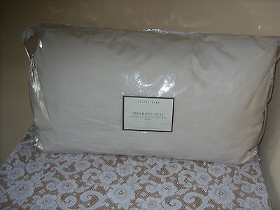   Barn Separate Seat Tailored Loose Fit Slipcover  Large Sofa Cream