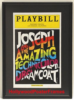 playbill theater program frame uv plexi mat backing  21 95 