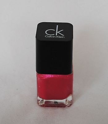 CK CALVIN KLEIN SPLENDID COLOR NAIL POLISH Sheer Sparkle   Pink