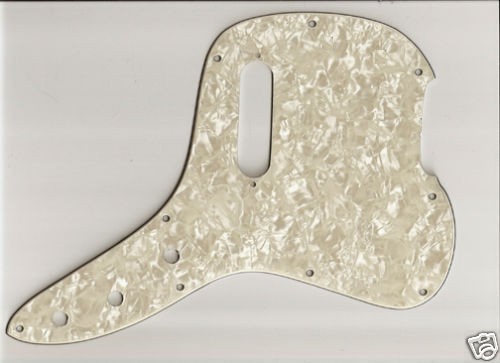 aged pear pickguard fits fender squier musicmaster bass time left