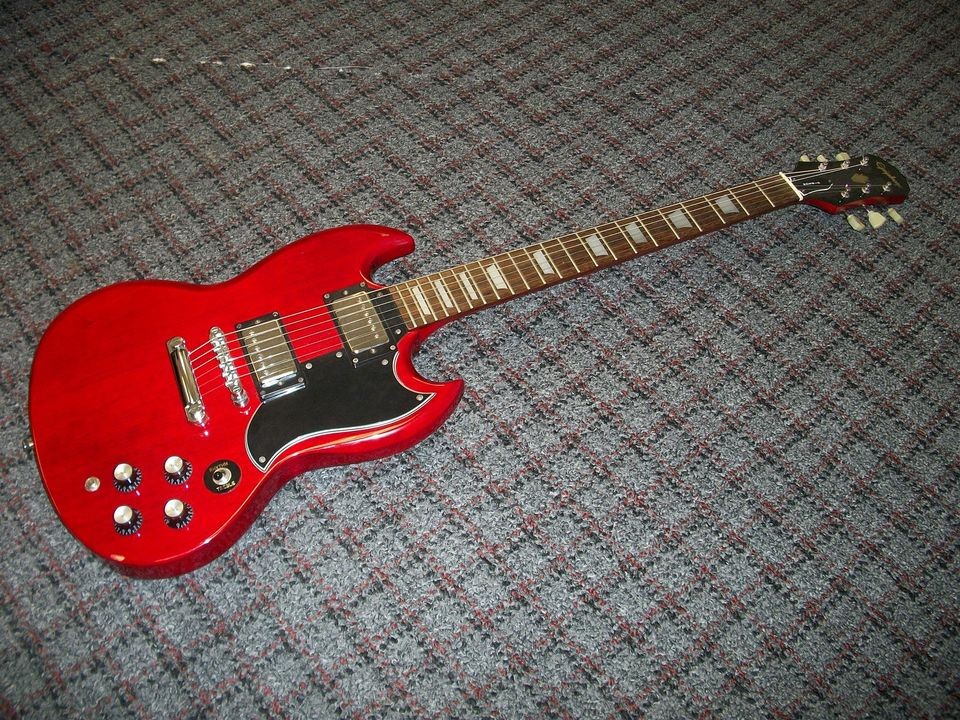 1996 Epiphone SG Standard Right Handed 6 String Electric Guitar