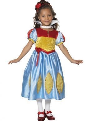snow white princes fairy tale girls fancy dress costume more options 
