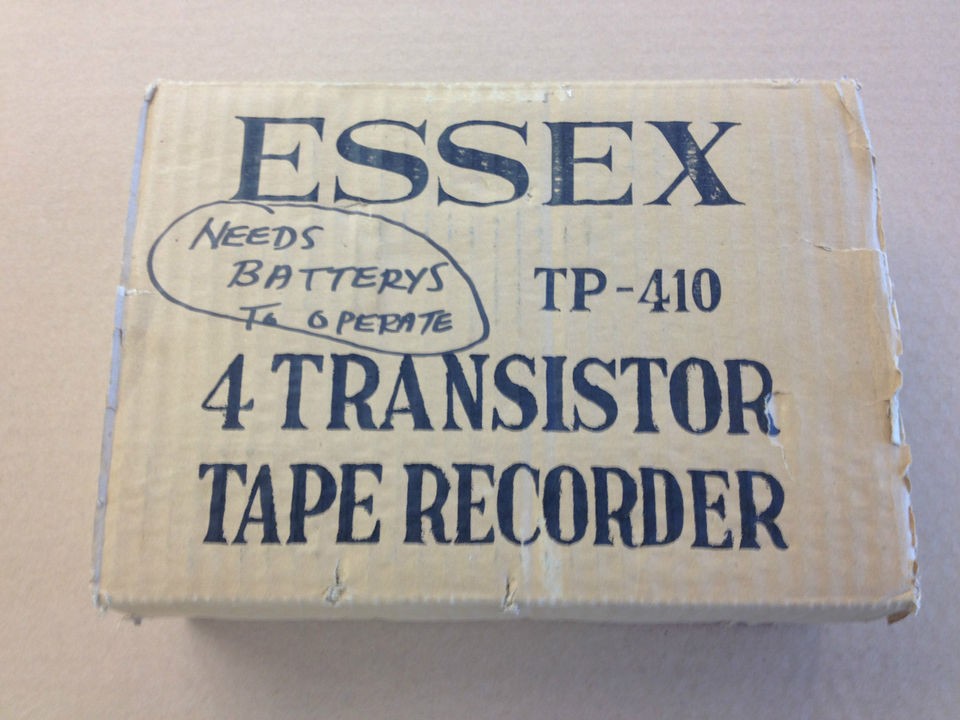 transistor tape recorder in Reel to Reel Tape Recorders