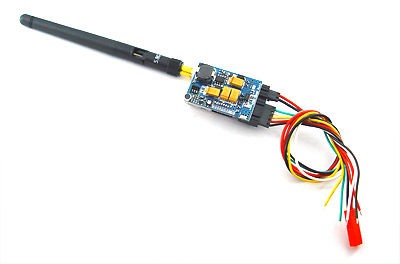 FPV 5.8G 400MW Video Audio A/V Transmitter TX 4KM for 5.8GHz TS353 Rx 