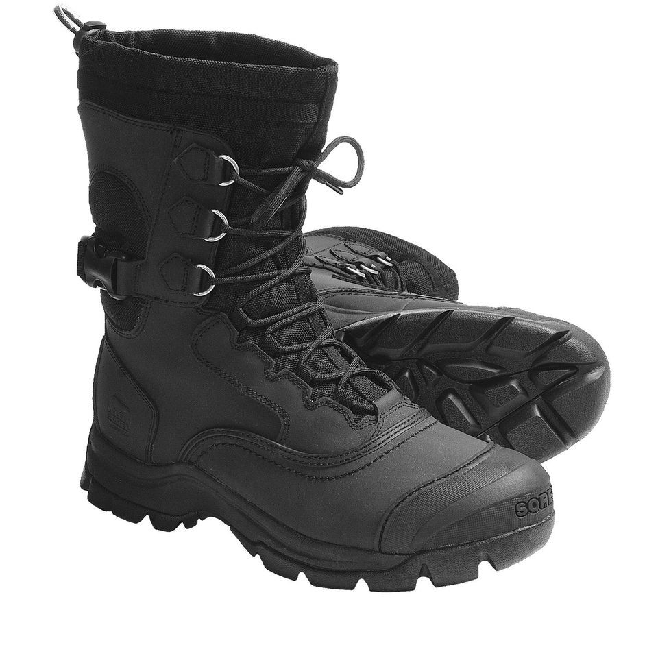 New in Box BLACK MENS Sorel Open Range Boots Waterproof, Insulated 