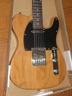 RARE COZART 12 STRING ELECTRIC GUITAR TELE STYLE BODY MADE OF ALDER 