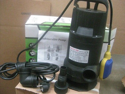 New 3/4HP Submersible water sump Pump 2600GPH & 33ft Lift*$1 