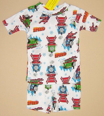 NWT Boy Sz 4 THOMAS the TRAIN and FRIENDS Shortie Short Summer Pajama 