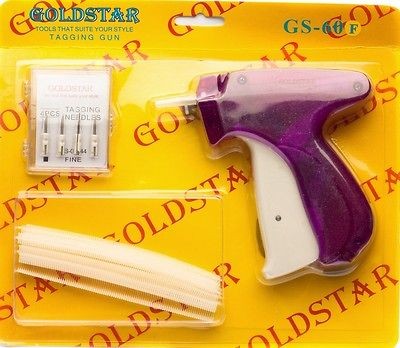   Gun Kit ( 1 gun , 5 needles and 500 1/4 fine tagging gun fasteners