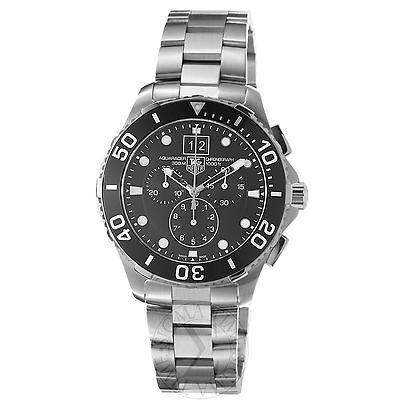 Tag Heuer Aquaracer Mens Chronograph Grande Date Watch CAN1010.BA0821