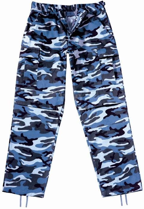 Camouflage BDU Pants (military battle dress uniform, tactical cargo 