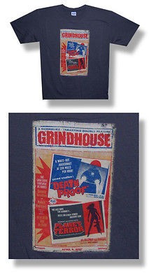 New Grindhouse Tarantino/Rodriguez Poster pic X Large T shirt