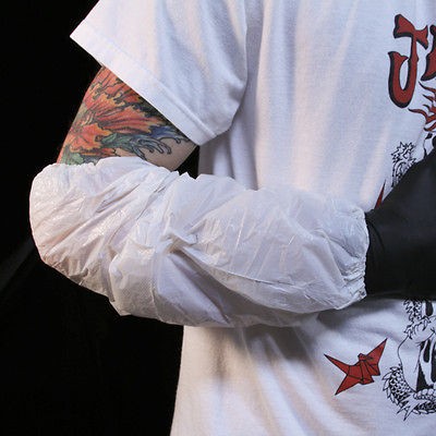   PE arm sleeves; medical barrier tattoo supplies ink needles tubes