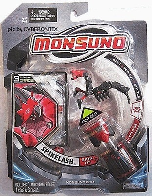 2012 Monsuno SPIKELASH #08 Eklipse Action Figure Starter Pack w/Core 