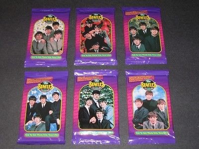 THE BEATLES   UNOPENED PACKS   1993 RIVER GROUP   6 DIFFERENT 