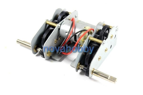 Upgrade Steel Gear Box for 1/16 Henglong Tank Long Axis