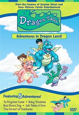 Dragon Tales   Adventures in Dragon Land (DVD, 2000)   NEW