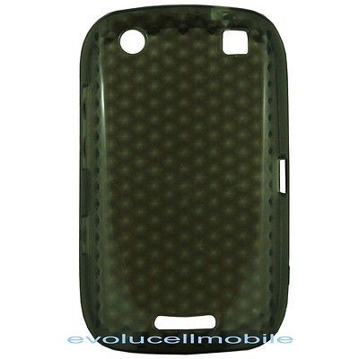 For the Blackberry Curve Touch 9380 phone Black Gel cover case 