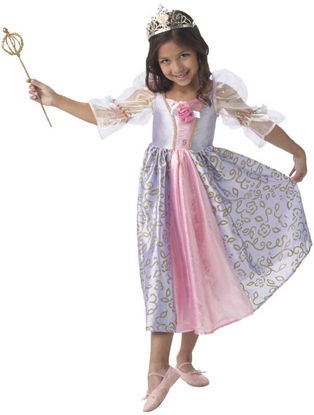 barbie rapunzel costume size med 8 10 