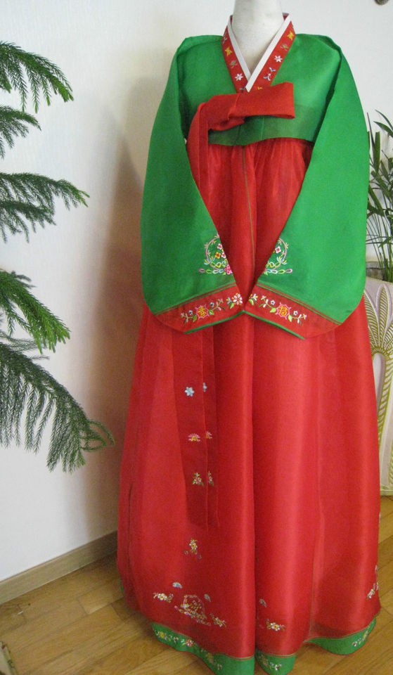 New Korean Hanbok Traditional Costume Dress Set/ Women / 2pcs/ women 