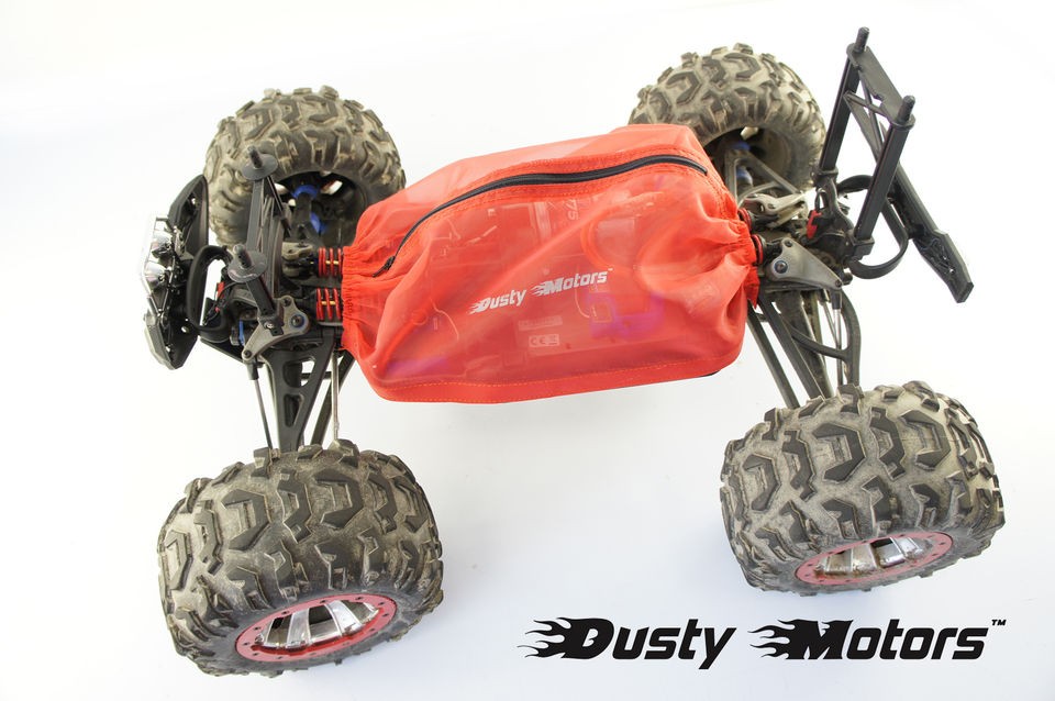 Shroud Cover for Traxxas E Revo / Summit by Dusty Motors (RED Color)