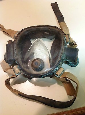 Desco B Lung full face Rebreather two hose Mask VERY RARE