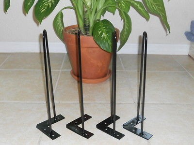   Legs Vintage Mid Century Modern Furniture metal table leg parts