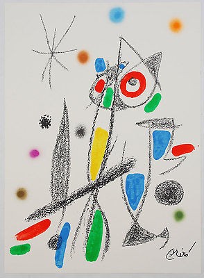 Joan Miro 1975 Maravillas con variaciones acrósticas 12 Miró 