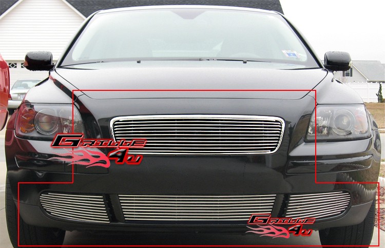   06 07 2006 2007 Volvo V50 S40 EZ Billet Grille Grill (Fits Volvo S40