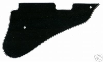 pickguard in black white bl ack fits a fender coronado