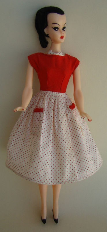 Hong Kong Label Lilli Mitzi Barbie Babs Bill Date Bait 1963 Cotton 