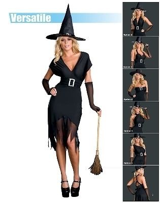 new sexy women s witch costume hocus pocus medium one