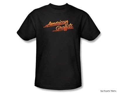 American Graffiti Neon Logo Officially Licensed Adult Shirt S 3XL
