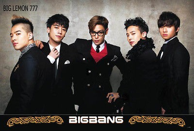 Big Bang BIGBANG G Dragon,Tae Yang,T.O.P KOREAN BAND Poster 23