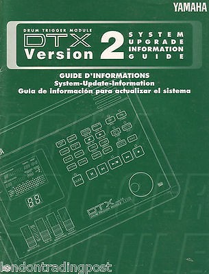 Yamaha DTX & DTX 2.0 SYSTEM UPGRADE INFORMATION GUIDE, Drum Trigger 