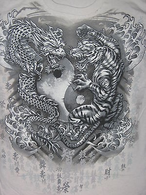 Kung Fu Dragon and Tiger  Tattoo Picture at CheckoutMyInkcom