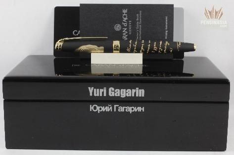 CARAN DACHE LIMITED EDITION YURI GAGARIN MATT LACQUER WITH GOLD 