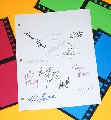   LIGHTS SIGNED SCRIPT RPT KYLE CHANDLER, ZACH GILFORD CONNIE BRITTON