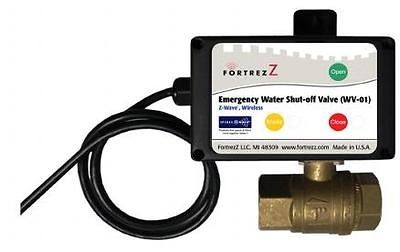 FortrezZ WV 01 Wireless Z Wave Water Valve 1   get insurance discount 