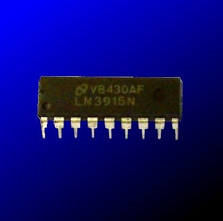 lm3915 led bar dot driver ic for vu power light