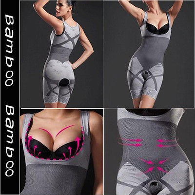   Lady Slimming Underbust Bum Body Shaper BAMBOO BODY Shapewear Size XL