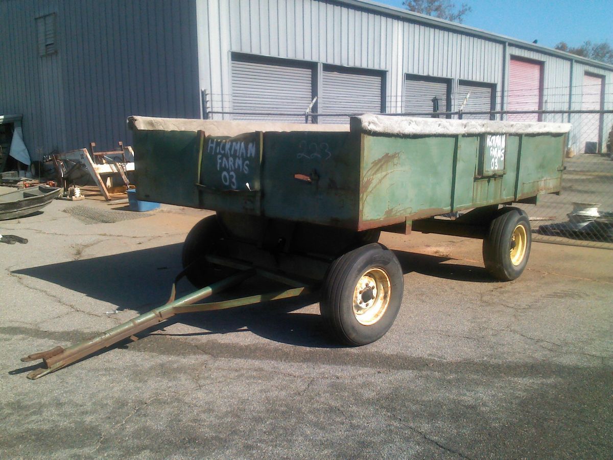 16FT WAGON W DRYER FLOOR PEANUTS MELONS PECANS