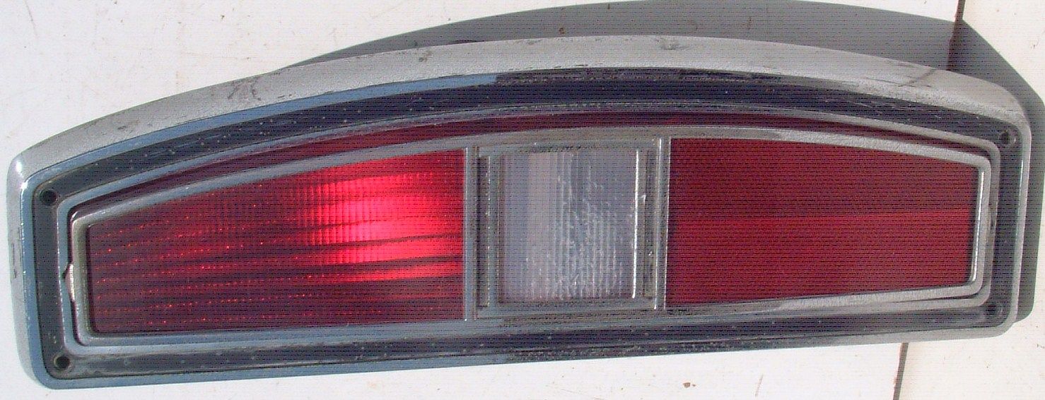 This is an original passengers side 1970 1971 Ranchero taillight.