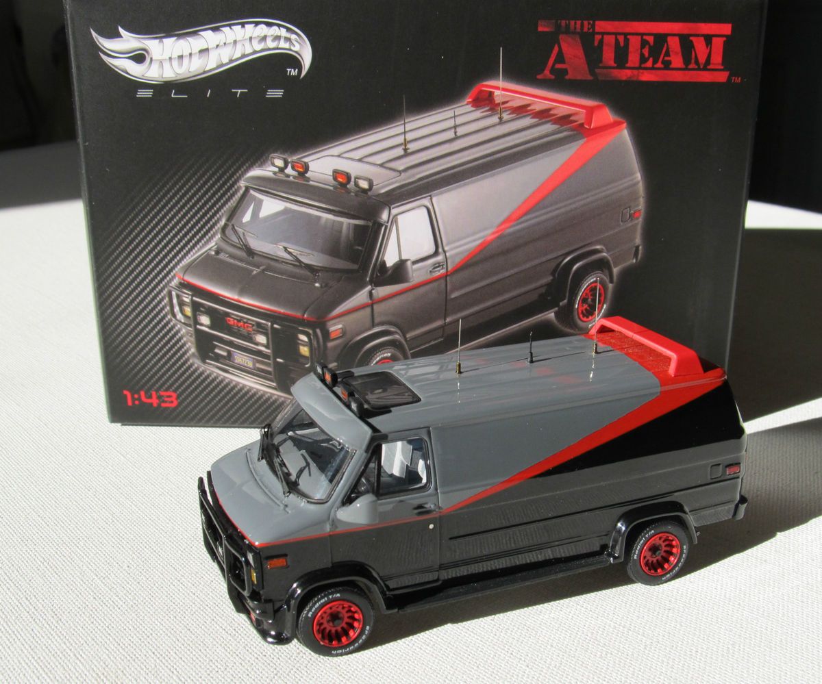 Hot Wheels Elite 20th Century Fox The A Team GMC Van 1 43 Scale 