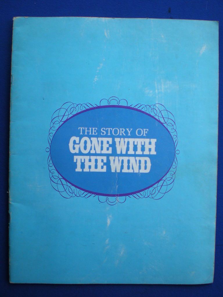 Gone with the Wind Cinema Brochure   1967