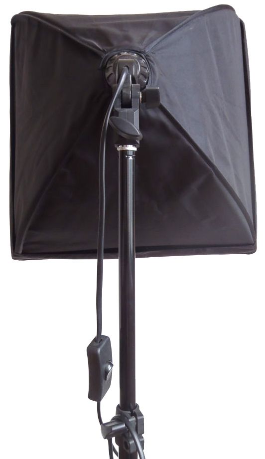 600W Quick Folding Softbox Continuous Light Kit w Bag