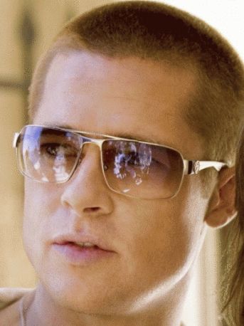 AUTHENTIC DIESEL 55DSL COBRETTI GOLD SUNGLASSES, BRAD PITT OCEANS 12 