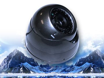 650TVL 1/3 SONY CCD 36 LED IR BLACK DOME CAMERA 3.5~8MM VARIFOCAL LENS